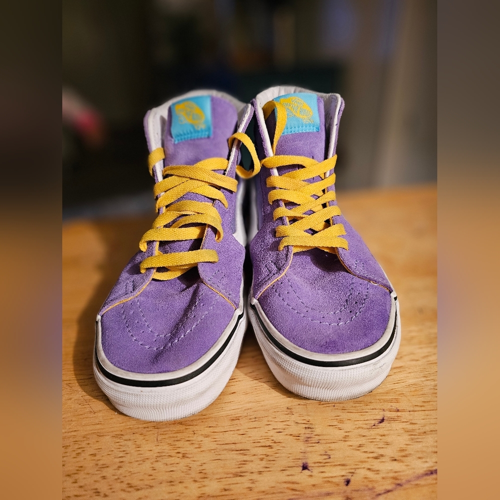 Vans x Simpsons Sk8-Hi The Simpsons Lisa 4 Prez Purple Women’s/Mens
